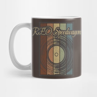 REO Speedwagon Vynil Silhouette Mug